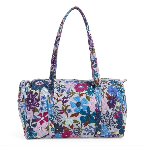 Vera Bradley Travel Duffel Bag and cosmetic set Bundle Bengal Lily - Picture 4 of 8